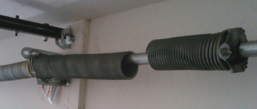 garage door torsion spring broken